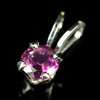 Beautiful Rhodolite Garnet 925 Silver Jewelry Pendent