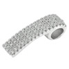 1.90 G. Beauteous Real 925 Sterling Silver Jewelry Pendant with Round White CZ