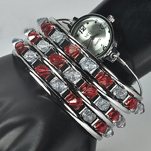 Fashion Ladies Women Stainless Steel Jewelry Wrist Watch Gift
