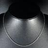 2.63 G. 16 Inch. Stering Silver Necklace Hallmark 925