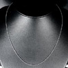 2.09 G. 18 Inch. Stering Silver Necklace Hallmark 925
