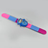 Lovely Kids Boy Girl Rubber Slap Wrist Watch Gifts 3D Cartoon