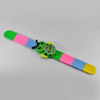 Women Or Girl Fashion Rubber Slap Wrist Watch