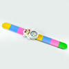 Lovely Kids Boy Girl Rubber Slap Wrist Watch Gifts 3D Cartoon