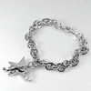 24.44 G. Beautiful Women Fashion Bracelet Nickel Rhodium Plated Length 7 Inch.