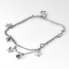 2.98 G. Cute Fashion Women Jewelry Nickel Rhodium Plated Bracelet