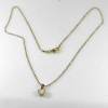 2.38 G. Fashion Women Jewelry Nickel Gold Plated Necklace Length 16 Inch.