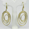 1 Pc. / $ 11.48 Wholesale Lovely 70 Sterling Yellow Silver Jewelry Earrings