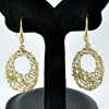 1 Pc. / $ 7.20 Wholesale Alluring 70 Sterling Silver Yellow Jewelry Earrings