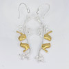 4.71 G. Lovely Design Bird 925 Sterling Silver Jewelry Earrings