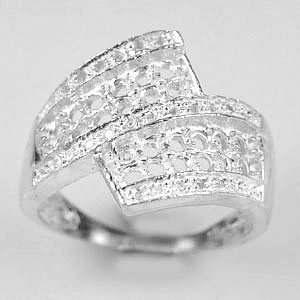 Wholesale 5 Pcs / $46.97 Sterling Silver 925 Semi Mount Setting Ring
