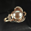 3.78 G. Alluring Jewelry Copper Silver Pinkish Purple Pearl Ring Size 9 3.78 G. Alluring Jewelry Copper Silver Pinkish Purple Pearl Ring Size 9