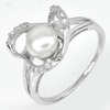 3.11 G. Special Natural White Pearl Jewelry Sterling Silver Ring Size 8.5 3.11 G. Special Natural White Pearl Jewelry Sterling Silver Ring Size 8.5