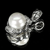 2.27 G. Jewelry Sterling Silver Pendant Natural White Pearl 2.27 G. Jewelry Sterling Silver Pendant Natural White Pearl