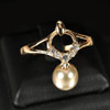 3.62 G. Alluring Jewelry Copper Silver Orange Pearl Ring Size 10 3.62 G. Alluring Jewelry Copper Silver Orange Pearl Ring Size 10