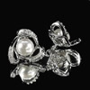 4.03 G. Alluring Natural White Pearl Jewelry Sterling Silver Earring 4.03 G. Alluring Natural White Pearl Jewelry Sterling Silver Earring