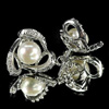 4.04 G. Attractive Natural White Pearl Jewelry Sterling Silver Earring 4.04 G. Attractive Natural White Pearl Jewelry Sterling Silver Earring
