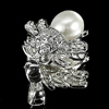2.42 G. Jewelry Sterling Silver Natural White Pearl Pendant