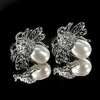 4.83 G. Alluring New Design Jewelry Sterling Silver White Pearl Earrings
