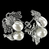 4.72 G. Attractive Jewelry Sterling Silver White Pearl Earrings