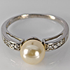 3.30 G. Special Natural White Pearl Jewelry Sterling Silver Ring Size 8 3.30 G. Special Natural White Pearl Jewelry Sterling Silver Ring Size 8