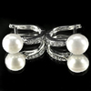 4.25 G. New Design Natural White Pearl Jewelry Sterling Silver Earring