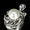 3.36 G. New Design Natural White Pearl Jewelry Sterling Silver Pendent