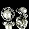 6.32 G. New Design Natural White Pearl Jewelry Sterling Silver Earring