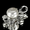 2.62 G. Attractive Natural White Pearl Jewelry Sterling Silver Pendant