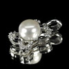 2.49 G. Attractive Natural White Pearl Jewelry Sterling Silver 925 Pendant