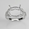 Wholesale 5 Pcs / $35.33 Solid 925 Sterling Silver Semi Mount Setting Ring Wholesale 5 Pcs / $35.33 Solid 925 Sterling Silver Semi Mount Setting Ring
