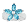 London Blue Topaz 925 Sterling Silver 6.38 G. Ring Size 9 Natural Gem Thailand London Blue Topaz 925 Sterling Silver 6.38 G. Ring Size 9 Natural Gem Thailand