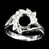 Wholesale 5 Pcs / $41.72 Sterling Silver 925 Semi Mount Setting Ring Wholesale 5 Pcs / $41.72 Sterling Silver 925 Semi Mount Setting Ring