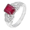 4.33 G. Octagon Shape Natural Red Ruby 925 Sterling Silver Jewelry Ring Size 7 4.33 G. Octagon Shape Natural Red Ruby 925 Sterling Silver Jewelry Ring Size 7