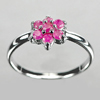 Beautiful Natural Ruby 925 Sterling Silver Jewelry Ring Sz 9 Beautiful Natural Ruby 925 Sterling Silver Jewelry Ring Sz 9