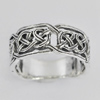5.09 G. Lovely Jewelry Real 925 Sterling Silver Celtic Knot Ring Size 7 Thailand