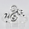 925 Sterling Silver Swirl Jewelry Ring Size 9 925 Sterling Silver Swirl Jewelry Ring Size 9