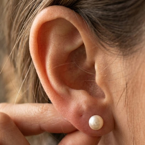 Natural Multi Color Pink Pearl 925 Sterling Silver Jewelry 1.98 Grams Earrings Natural Multi Color Pink Pearl 925 Sterling Silver Jewelry 1.98 Grams Earrings