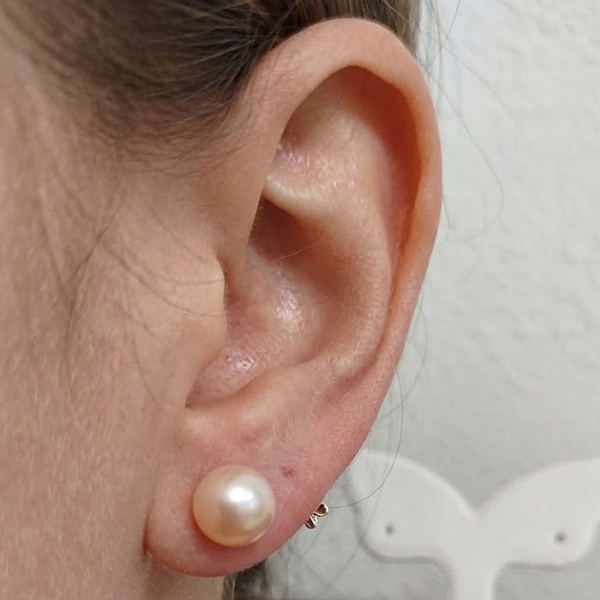 Natural Multi Color Pink Pearl 925 Sterling Silver Jewelry 1.98 Grams Earrings Natural Multi Color Pink Pearl 925 Sterling Silver Jewelry 1.98 Grams Earrings