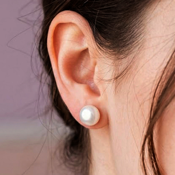 Natural Multi Color Pearl 925 Sterling Silver Jewelry 2.06 Grams Earrings Natural Multi Color Pearl 925 Sterling Silver Jewelry 2.06 Grams Earrings