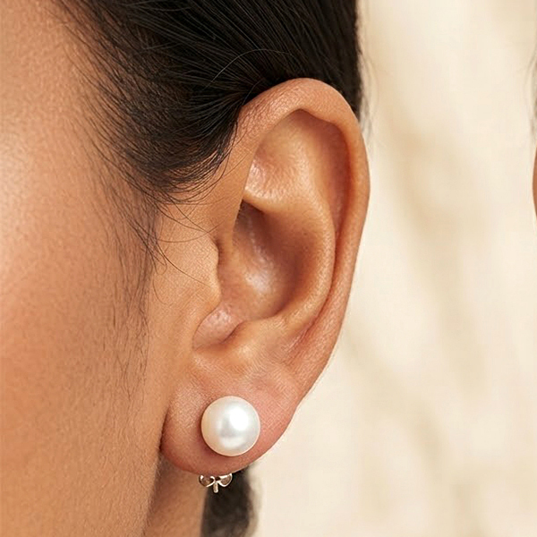 Natural Multi Color Pearl 925 Sterling Silver Jewelry 1.94 Grams Earrings Natural Multi Color Pearl 925 Sterling Silver Jewelry 1.94 Grams Earrings