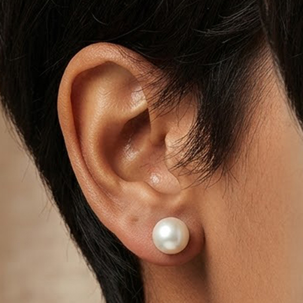 Natural Multi Color Pearl 925 Sterling Silver Jewelry 1.96 Grams Earrings Natural Multi Color Pearl 925 Sterling Silver Jewelry 1.96 Grams Earrings