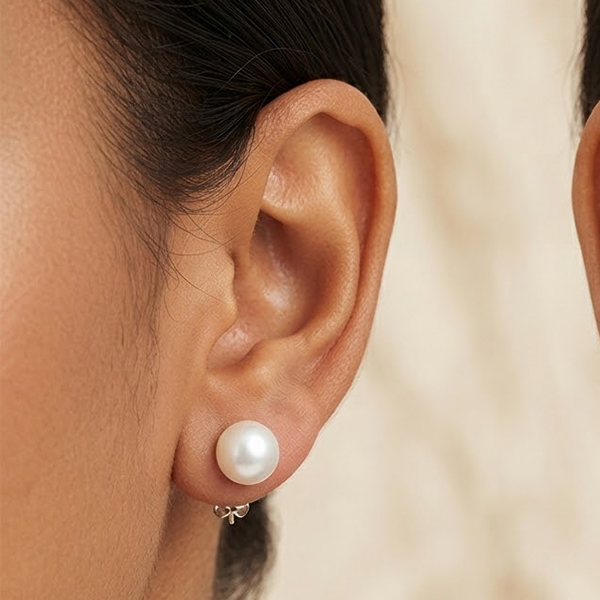 Natural Multi Color Pearl 925 Sterling Silver Jewelry 1.97 Grams Earrings Natural Multi Color Pearl 925 Sterling Silver Jewelry 1.97 Grams Earrings