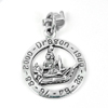 Nice 925 Sterling Silver Warrior Pendant Jewelry