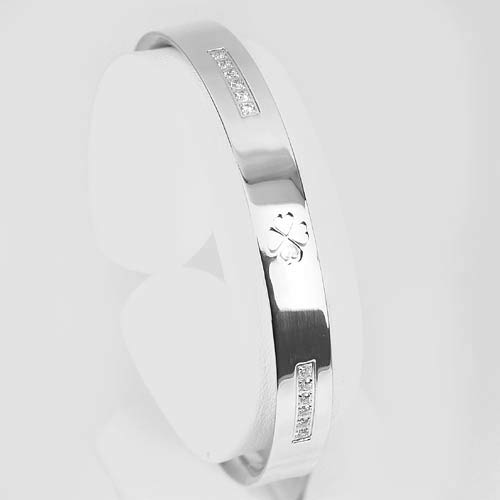 Beauteous Modern Design 925 Sterling Silver Adjustable Bangle Jewelry