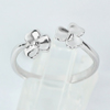925 Sterling Silver Ring Jewelry Size 8 Design Flower 1.66 Grams Thailand