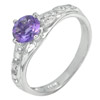Natural Amethyst 925 Sterling Silver Ring Jewelry 2.08 Grams Ring Size 5 Natural Amethyst 925 Sterling Silver Ring Jewelry 2.08 Grams Ring Size 5