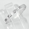 0.65 G. Modern Style 925 Sterling Silver Ring Jewelry Size 7 Thailand