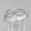 4.24 G. Round White Cz Real 925 Sterling Silver Jewelry Ring Size 6.5