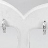 1 Pair Nice Design 925 Sterling Silver Jewelry Loop Earrings